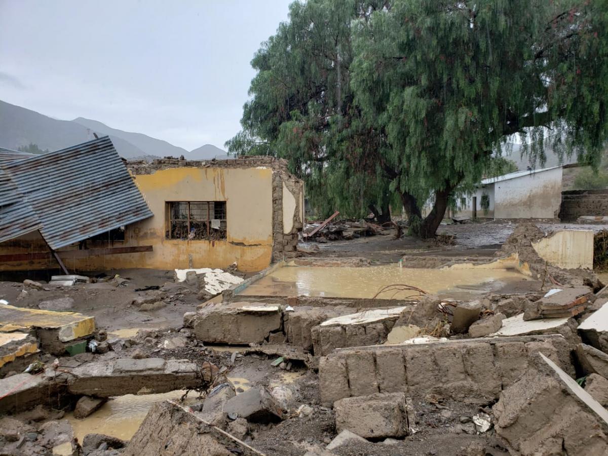 Fuerte Riada Destruye Casas Y Arrastra Vehículos En Cotagaita Erbol